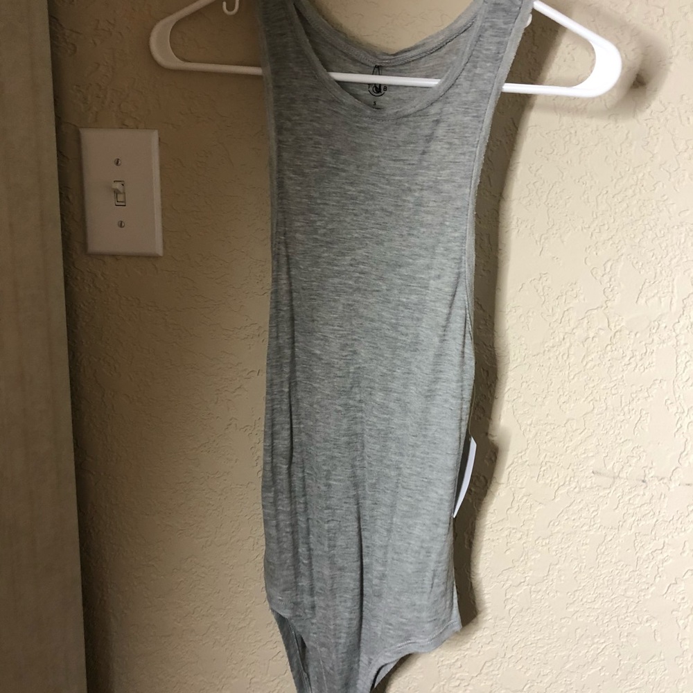 Grey bodysuit
